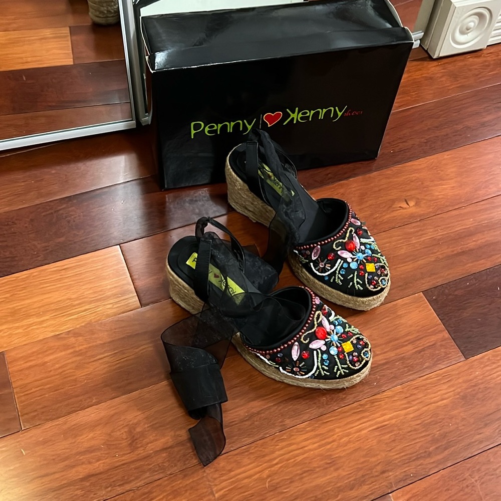Penny❤️Kenny espadrilles. Size 6M